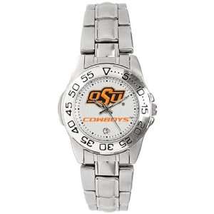   State Cowboys Ladies Gameday Sport Watch w/Stainless Steel Band