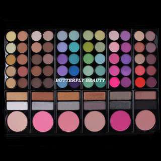 Make up kit set 60 colors eyeshadow lipstick blusher makeup bursh tool 
