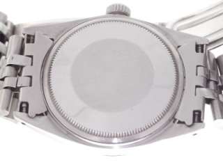 Rolex Oyster Perpetual Date Just 1603 White Roman Dial Stainless Steel 