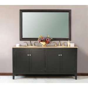  Isis (double) 72 Inch Transitional Bathroom Vanity