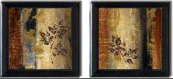  Reflections of Time 2 piece Framed Canvas Art Set  