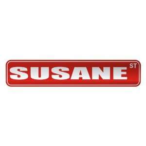   SUSANE ST  STREET SIGN NAME