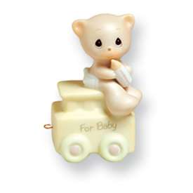 Precious Moments®Birthday Train Baby Porcelain Figurine  