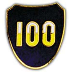  U.S. Army 100th Infantry Division Pin 1 Arts, Crafts 