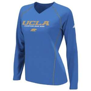 UCLA Bruins Womens Blue adidas 2012 Football Sideline Graphic 
