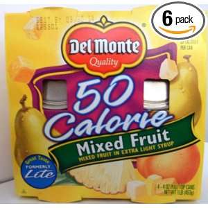 Del Monte Quality Mixed Fruit In Extra Light Syrup 4  4 OZ Cans (Pack 