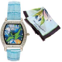 Marcel Drucker Collection Womens Watch and Scarf Set  