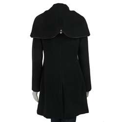 Laundry by Shelli Segal Womens Single breasted Military style Coat 