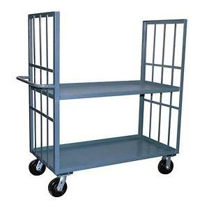  2 Sided Slat Truck With 2 Shelves 24 X 60 