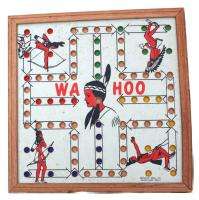 Original WA HOO Creative Idea Wood Board Game WAHOO Indian Princess 
