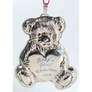  Reed & Barton Babys First Christmas Sterling With Box 