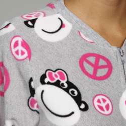   by Age Group Womens Micro Polar Fleece Footie Pajamas  