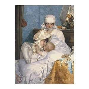 Ferenc Innocent   Motherly Love Giclee Canvas 