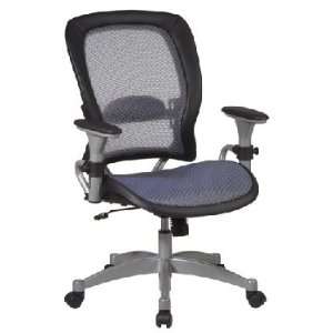  Professional Mesh Air Grid Chair with Platinum Finish 