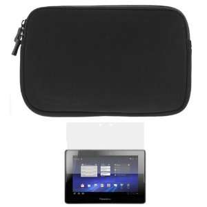   Sleeve Case 7inch + Clear LCD Screen Protector for Blackberry Playbook