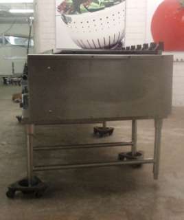 REDUCED Vulcan 8 Ft. Natural Gas Radiant Charbroiler Grill on Stand 