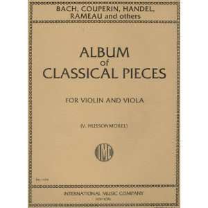  Album of Classical Pieces   Violin and Viola   edited by V 