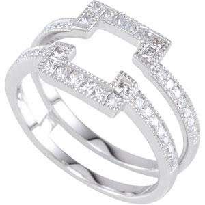   Ring Guard (0.25 Ct. tw.) in 14k White Gold (0.25 Ct. tw.) Jewelry