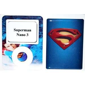  Superman iPod Nano 3 Skin Cover Automotive