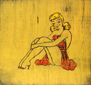 Sailor Jerry Tattoo Art Pin Up Girl Rockabilly 1950s  