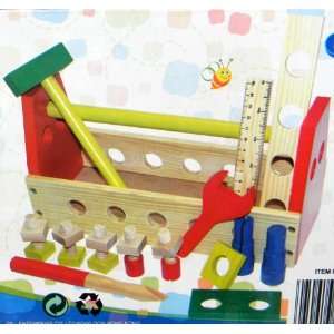  Full Base Union Wooden Tool Box Set Toys & Games