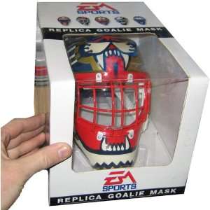  NHL Hockey Mini Goalie Mask by EA Sports   Florida Panthers 
