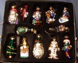   of THOMAS PACCONI Classic Christmas Ornaments *  * unused *  
