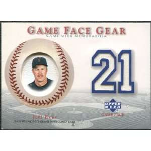  2003 Upper Deck Game Face Gear #JK Jeff Kent Sports Collectibles