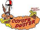 1969 PLYMOUTH ROAD RUNNER COYOTE DUSTER WINDOW DECAL 69