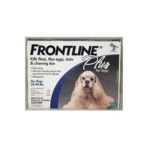  FRONTLINE PLUS DOG, Size 22 44 LB/3PACK (Catalog Category 