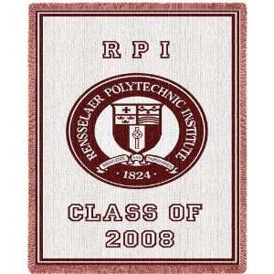 Rensselaer Polytechnic Institute (RPI) Class of 2008 Jacquard Woven 