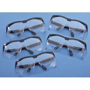  5   Pk. Uvex Spartan Safety Glasses