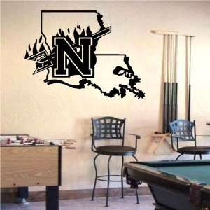   Wall Mural Vinyl Sticker Sports Logos Northwestern State Demons (S675