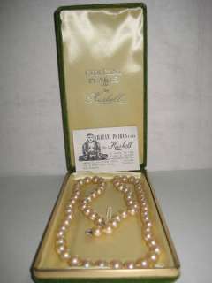 Vintage Chatani Pearls By Haskell Beautiful 14k Clasp  