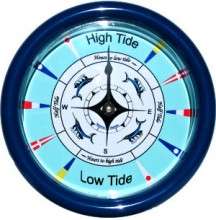 Tide Clock with Maritime Signal Flag Dial Design  