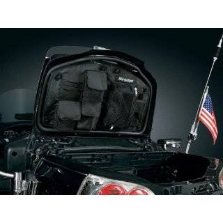  Kuryakyn 4162 Deluxe Convertible Black Luggage Rack Bag 