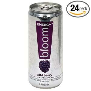 Bloom Energy Drink Wild Berry, 10.5 Ounce Cans (Pack of 24)