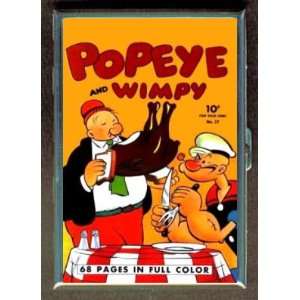  POPEYE #17 COMIC BOOK 1940s ID CIGARETTE CASE WALLET 