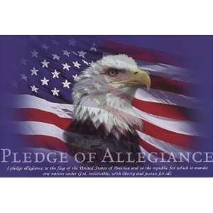  Pledge of Allegiance by Bob Downs 36x24