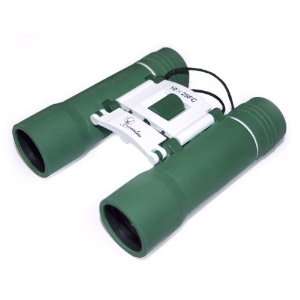   Funoculars 10x25 Compact Binoculars in Lush Fern Green