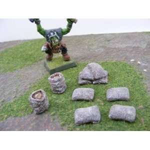  Miniature Terrain Grain Sacks Toys & Games