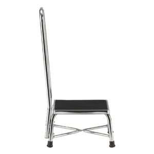  . Stainless Steel Step Stool w/ Handrail   Set of Two