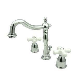 Elements of Design EB197 Heritage Widespread Bathroom Faucet with 