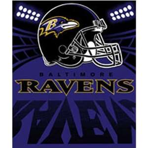  Baltimore Ravens Fleece NFL Blanket (Shadow Series) by 