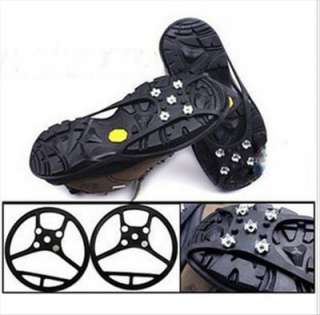 anti slip snow ice shoe grips cleats spikes crampon picture