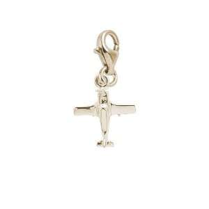 Rembrandt Charms Piper Cherokee Charm with Lobster Clasp, Gold Plated 