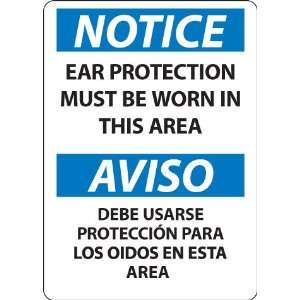  SIGNS EAR PROTECTION MUST BE WORN IN THIS A