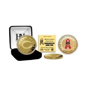  Chicago Bears BCA 24KT Gold Game Coin