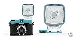 Lomo Diana F+ FLASH Medium Format Film Camera & 35 BACK  