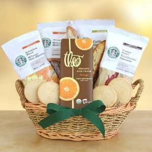 Starbucks Greeting   Coffee Gift Basket  Grocery & Gourmet 